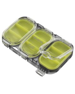Daiwa Waterproof Sealed Unit Case Green Smoke - 9 Compartments
