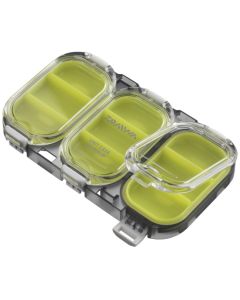 Daiwa Waterproof Sealed Unit Case Red Smoke Foil - 9 Compartments