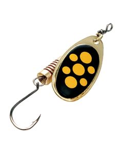 Effzett Single Hook Sinking Blacky Spinner Fishing Lure