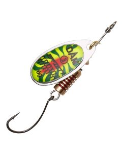 Effzett Single Hook Sinking Firetiger UV Spinner Fishing Lure