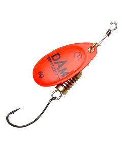 Effzett Single Hook Sinking Red Spinner Fishing Lure