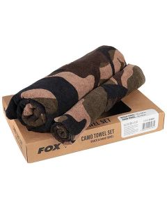 Fox Camo Beach & Hand Towel Set
