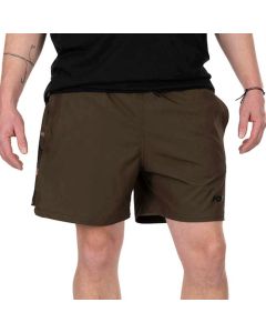 Fox Camo Logo Khaki Swim Shorts