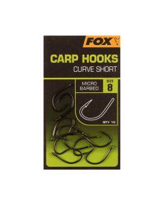 Fox Carp Curve Shank Short Hooks