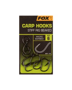 Fox Carp Stiff Rig Beaked Hooks
