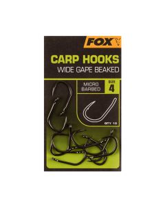 Fox Carp Wide Gape Hooks