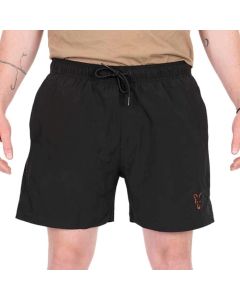 Fox Collection Lightweight Swim Shorts - Black