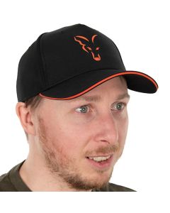 Fox Collection Black & Orange Baseball Cap