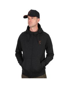 Fox Collection Black & Orange Lightweight Hoodie