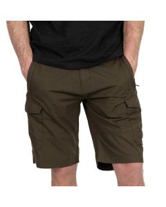Fox Collection Green & Black Lightweight Cargo Shorts
