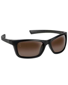 Fox Collection Green & Black Wraps Sunglasses