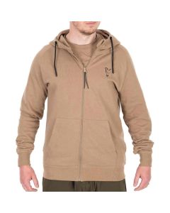 Fox Collection Lightweight Zip Hoodie Limited Edition - Tan