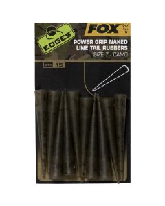 Fox Edges Camo Power Grip Naked Tail Rubber Size 7