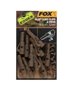 Fox Edges Camo Slik Lead Clip & Pegs