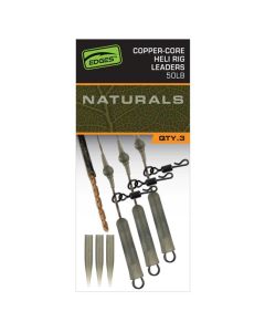 Fox Edges Naturals Copper Core Heli Rig Leaders