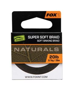 Fox Edges Naturals Super Soft Geflochtene Schnur 20m