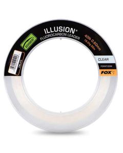 Fox Illusion Fluorocarbon Leader Clear 50m