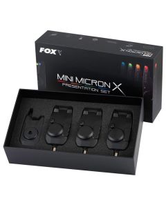 Fox Mini Micron X Fishing Bite Alarm Set