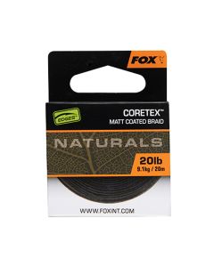 Fox Edges Naturals Coretex Matt Coated Braid 20m