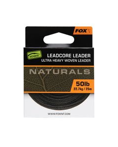 Fox Edges Naturals Leadcore Ultra Heavy Woven Leader 25m