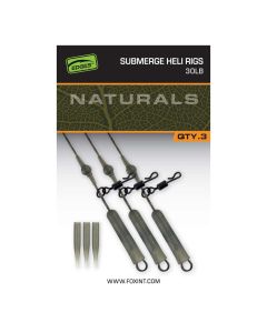 Fox Edges Naturals Submerged Heli Rig Leaders