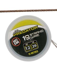 Fox Rage Predator 19 Strand Coated Wire 10m