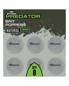 Fox Rage Predator Bait Poppers - Natural Grey