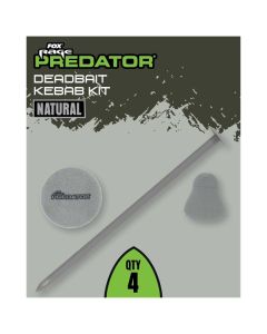 Fox Rage Predator Deadbait Kebab Kit - Red