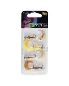 Fox Rage Ultra UV Micro Grub Tail Mixed Colour Loaded Lure Pack 3g