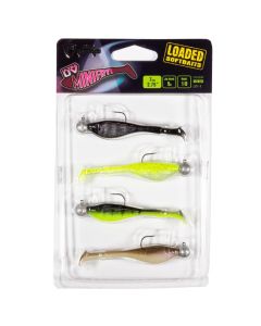 Fox Rage Ultra UV Mini Fry Mixed Colour Loaded Lures Pack