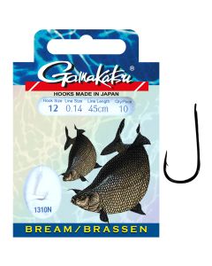 Gamakatsu Bream 1310 Nickle Fishing Hooks Booklet