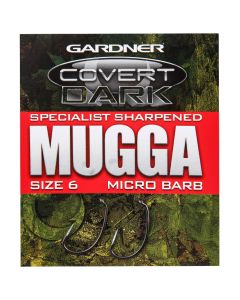 Gardner Specialist Sharpened Covert Dark Mugga Hooks 