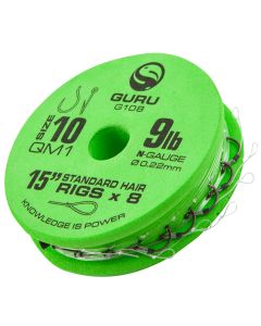 Guru QM1 Standard Hair Rig 15 Inch