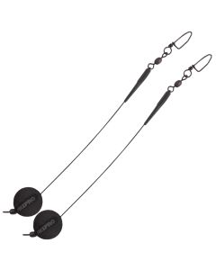 PikePro Black Wire Leger Stems