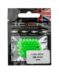 Icon Fluro Green Beads
