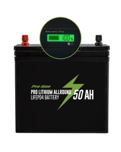 Proline Pro Lithium Allround LiFe PO4 Battery 50 Amp (Incl. Charger)