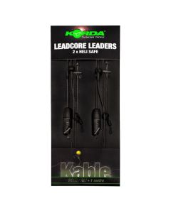 Korda Kable Leadcore Fishing Leader Heli-Safe 1m