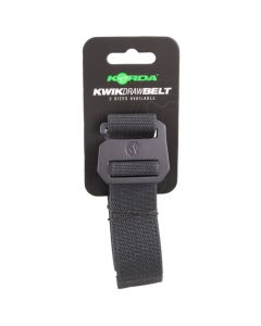 Korda LE Kwik Draw Fishing Belt Charcoal