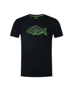 Korda Outline Black T-Shirt
