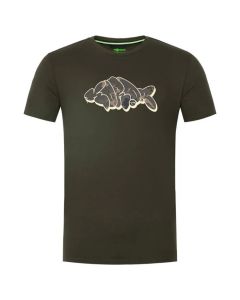 Korda Outline Dark Olive T-Shirt