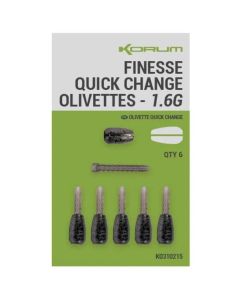 Korum Finesse Quick Change Olivettes