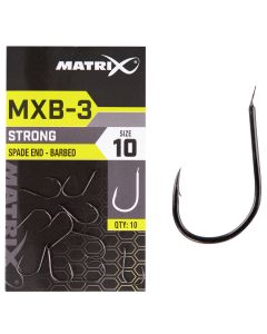 Matrix MXB-3 Strong Spade End Barbed Hooks