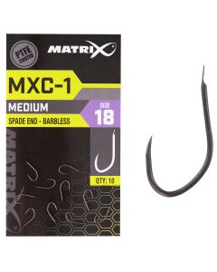 Matrix MXC-1 Medium Spade End Barbless Hooks