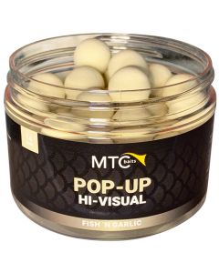 MTC Baits Fish 'n Garlic Hi-Visual Fishing Pop Ups