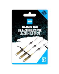 Nash Cling On Unleaded Helicopter Leader 75cm