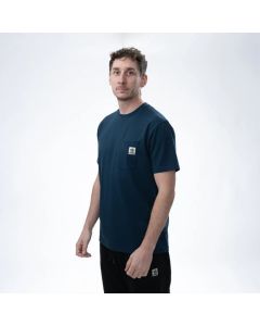 Nash Make It Happen Badge Pocket T-Shirt - Navy Blue