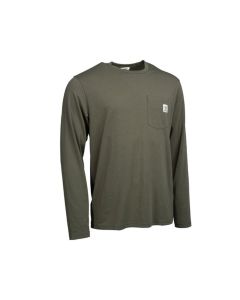 Nash Make It Happen Carp Logo Long Sleeve T-Shirt - Green