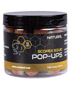 Nash Scopex Squid Pop Ups Natural 75g