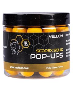 Nash Scopex Squid Pop Ups Yellow 75g