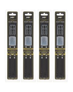NGT Dynamic Twin Pack Hair Rigs